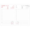 Terminarz O.Diary A5 Saturn 2024 Czarny / Opus