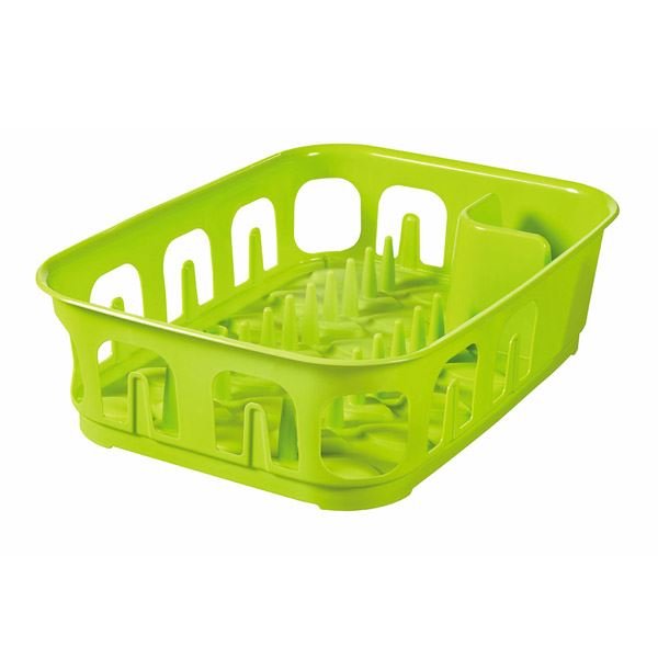 Curver Essentials prostokątna suszarka do naczyń zielony