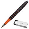 Pióro wieczne DIPLOMAT Elox Ring M 14ct czarne/pomarańczowe