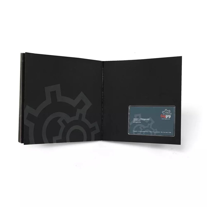 Kieszeń Samoprzylepna Djois X 3L 10 Szt. Na Wizytówki Otwierana Wzdłuż 105X60Mm