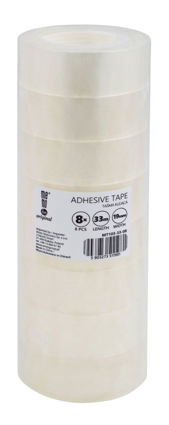 Taśma Klejąca Memobe 19Mm X 33M , 8 Sztsłupek