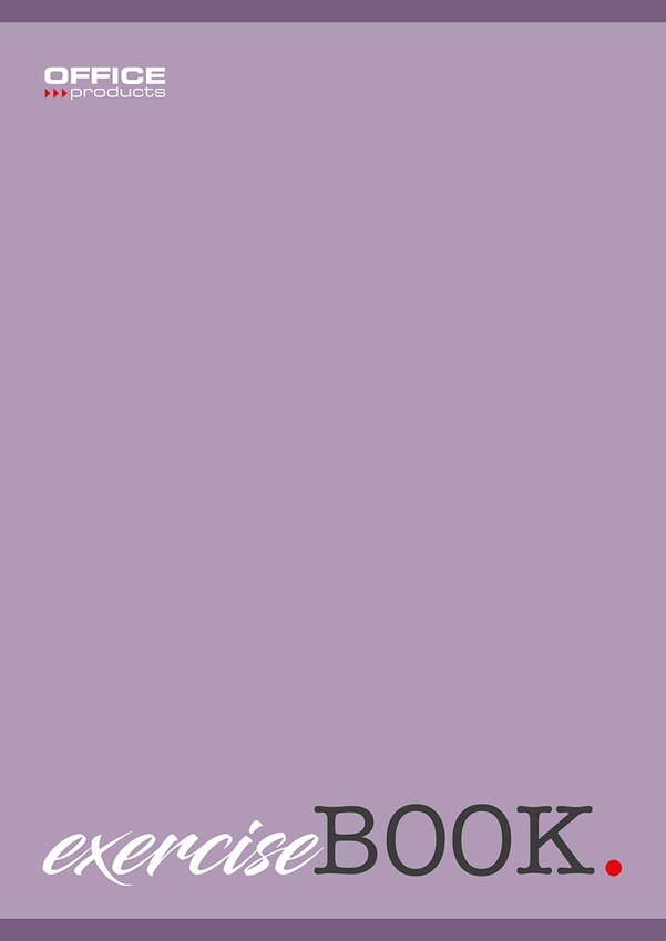 Zeszyt szkolny OFFICE PRODUCTS A5 w kratkę 60 kart., 60gsm mix kolorów