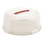 Pojemnik na tort Kremowa Transparent Curver 172572