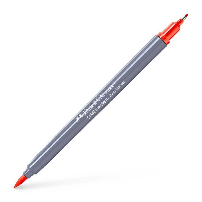 Pisak Akwarelowy Goldfaber Aqua Dwustronny Kol. 115 Faber-Castell