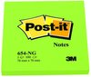 Bloczek Samoprzylepny 76x76 654-NG Zielony /Post-it