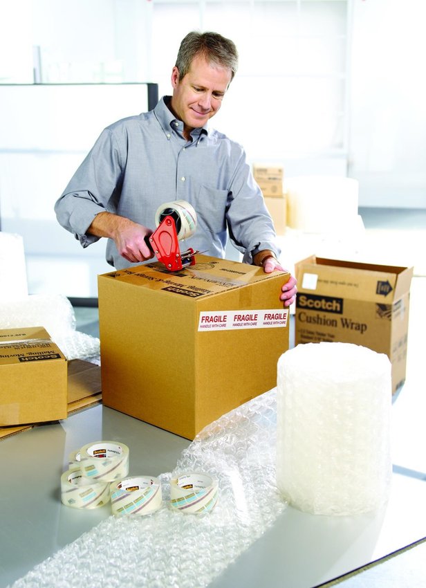 Taśma pakowa SCOTCH® Cichoodwijalna (309), 48mm 66m transparentna