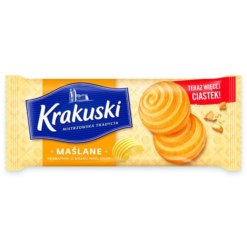 Ciastka Krakuski Maślane 200g