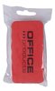Gąbka magnetyczna OFFICE PRODUCTS do tablic suchościeralnych 110x57x20mm z zawieszką czerwona