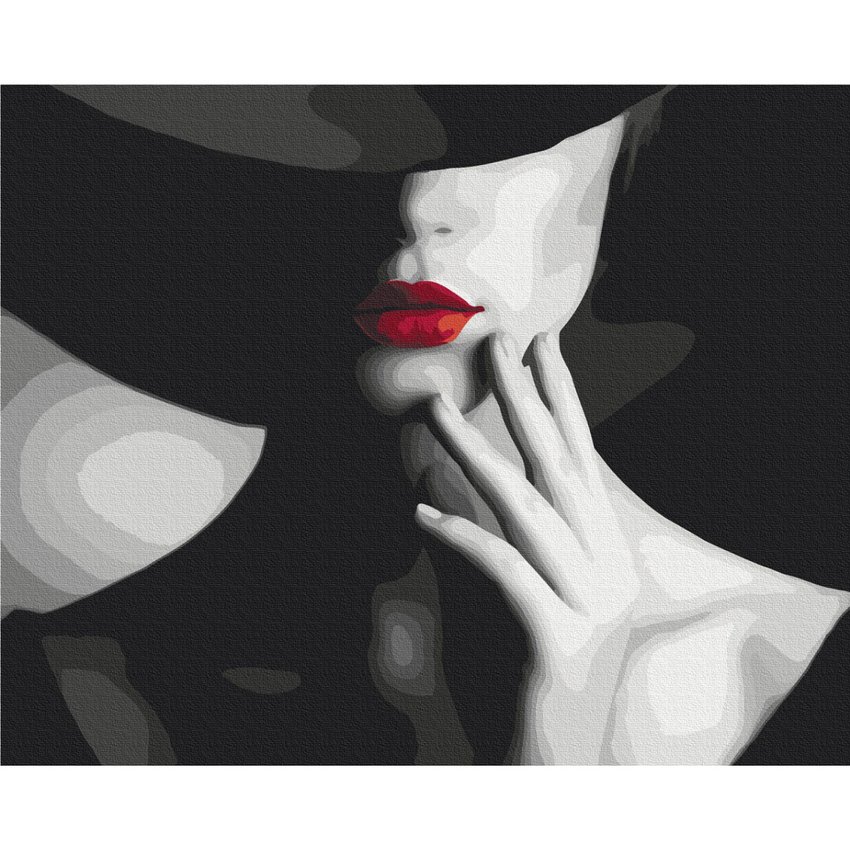 Malowanie po numerach BRUSHME 40x50 cm kolory pokusy 1 szt., w pudełku