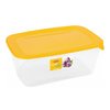 Curver Fresh&Go prostokątny pojemnik 3L żółty transparentny