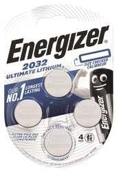 Bateria specjalistyczna ENERGIZER Ultimate Lithium Coins, CR2032, 3V, 4szt.