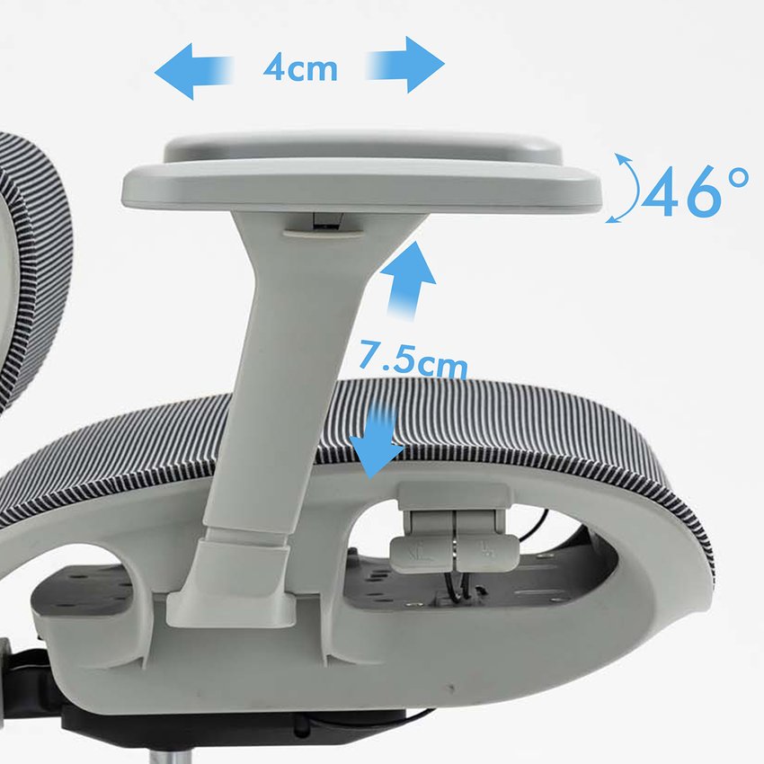 Fotel biurowy OFFICE PRODUCTS Skorpios szary