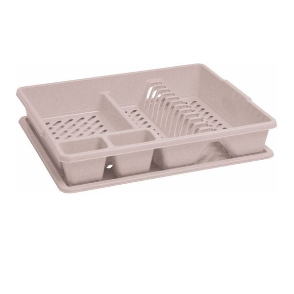 Curver Basic beżowa suszarka do naczyń model 176040