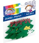 Ozdoby filcowe Fiorello GR-CH323 choinka