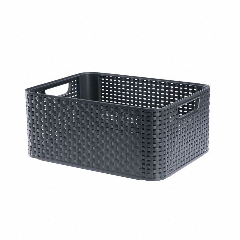 Koszyk Curver Style model M odcień ciemny szary 205846