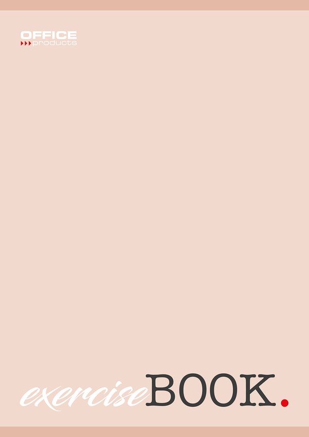 Zeszyt szkolny OFFICE PRODUCTS A5 w kratkę 32 kart., 60gsm mix kolorów