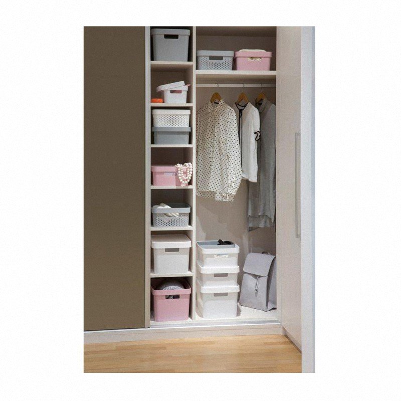 Pojemnik Infinity 11L z pokrywką różowy Curver 229281