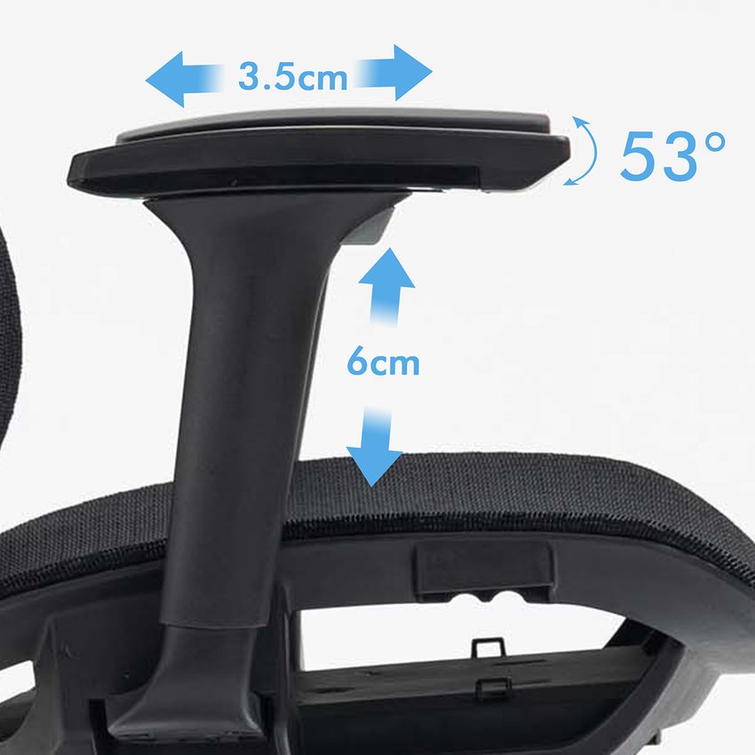 Fotel biurowy OFFICE PRODUCTS Eginaczarny