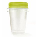 Curver Take Away Twist zestaw pojemników 2x1L zielony