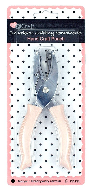 Dziurkacz Ozdobny Kombinerki Kółko 6mm /DpCraft