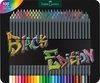 Kredki Trójkątne Black Edition 100 Kol.Opakowanie Metalowe Faber-Castell