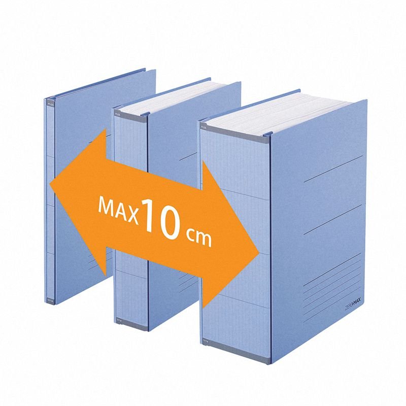 Teczka Plus Skoroszytowa A4 (306mm x 240mm)  Niebieska /Zero Maxi