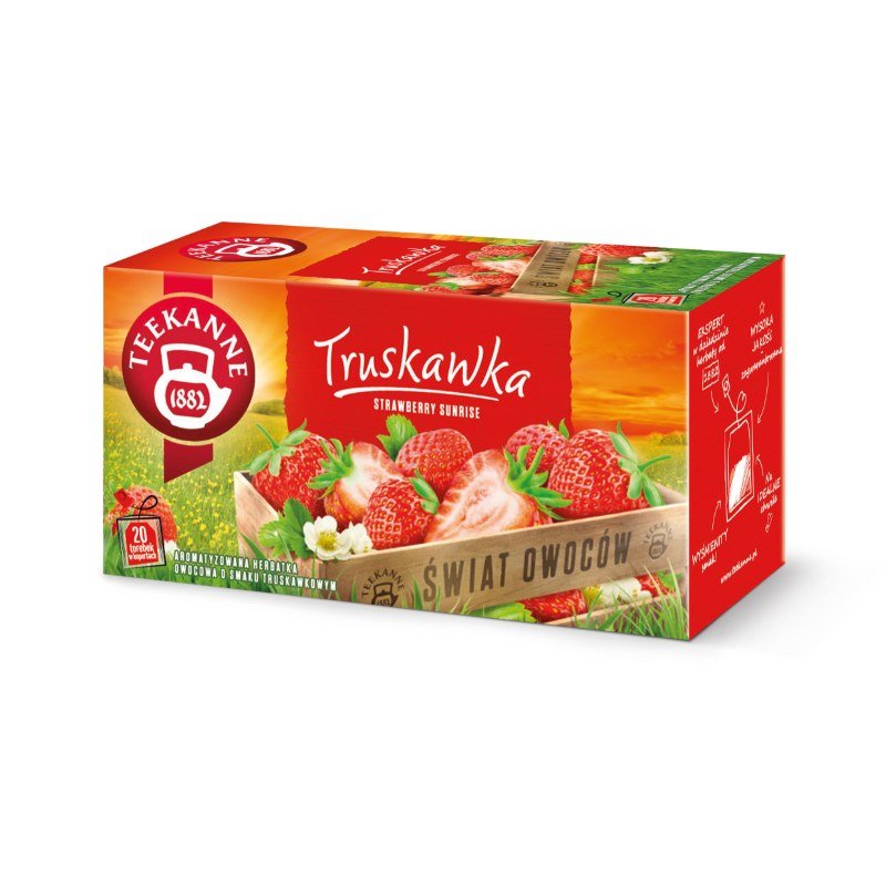Herbata Teekanne World Of Fruits Truskawka 20 Kopert