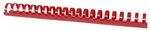 Grzbiety do bindowania OFFICE PRODUCTS A4 285mm (270 kartek), 50 szt., czerwone