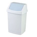 Kosz uchylny Curver Clik it 25L szarogranitowy 175918