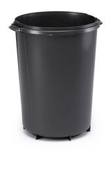 Kosz Na Śmieci Durabin Round 40 Litrowy Okrągły Czarny /Durable 1800519221