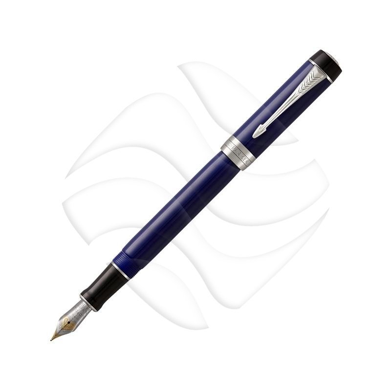 Parker Pióro Wieczne Centennial Duofold Blue & Black CT FP (F) [1947983]