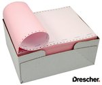 Papier komputerowy Drescher 360x12x2 arkusze kolorowy