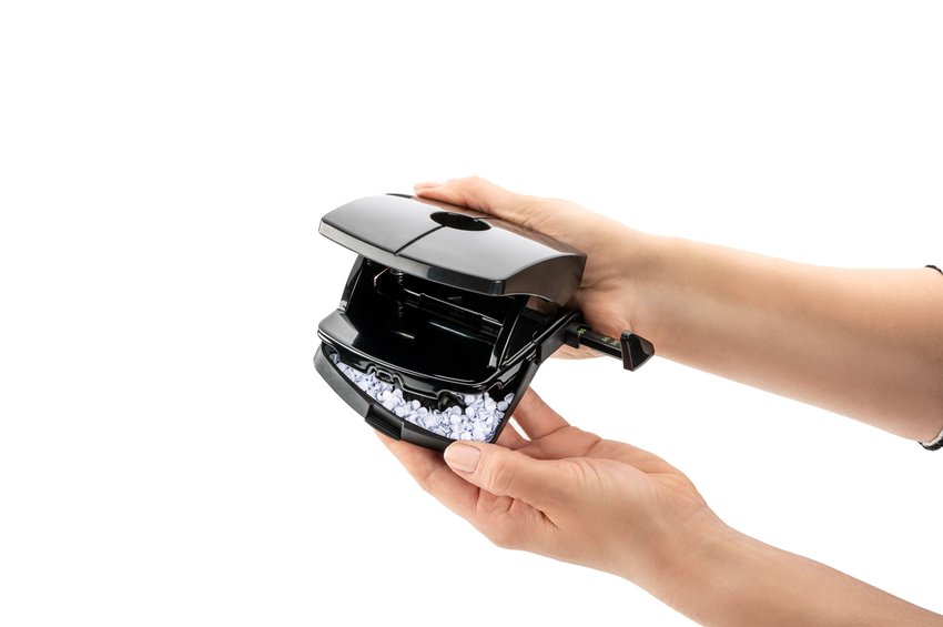 Dziurkacz Novus B220 Re+New Z Plastiku Z Recyklingu Czarny