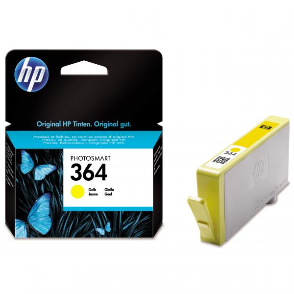 HP 364 [CB320EE] 5510/6510/7510/C5380/D5460 Yellow (Oryg.)