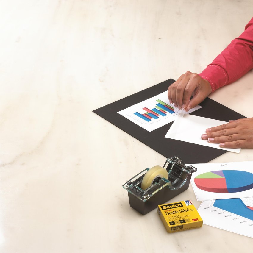 Taśma biurowa dwustronna SCOTCH® (665), 12mm 228m