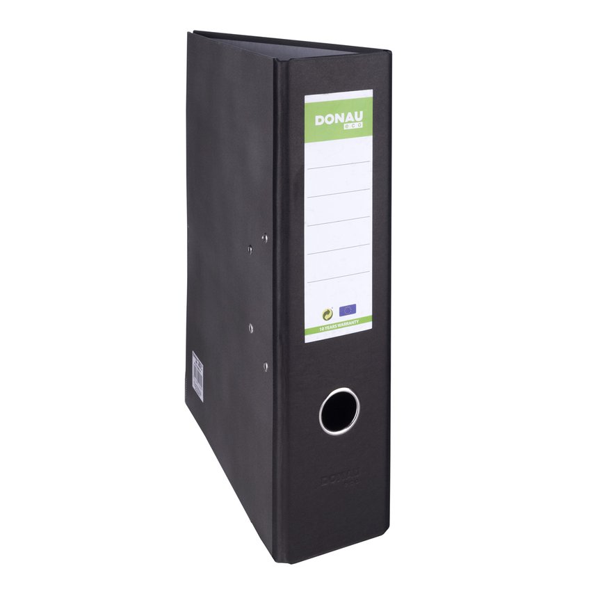Segregator DONAU ECO A4/80mm grzbiet czarny