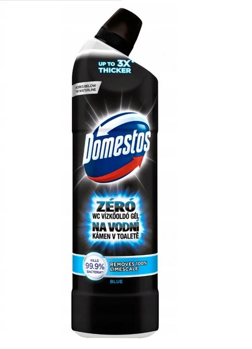 Domestos Żel do WC 750ml Zero Kamienia Blue (niebieski)