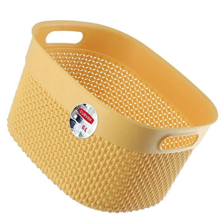 Koszyk Curver Filo S żółty 6L model 254546