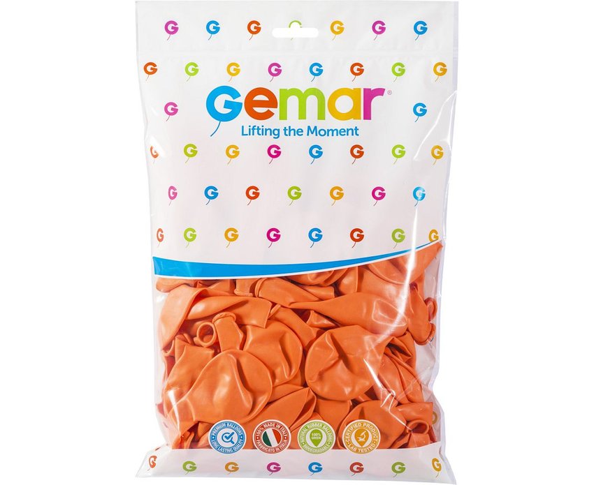 #BL Balony G120 pastel 13" - łososiowe 60/ 50 szt.