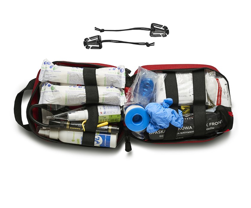 Apteczka firmowa - Biuro MAXHARTER model podstawowy czerwony