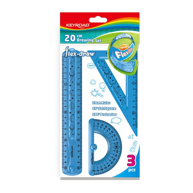 ZESTAW GEOM, KEYROAD FLEX-DRAW, ELA