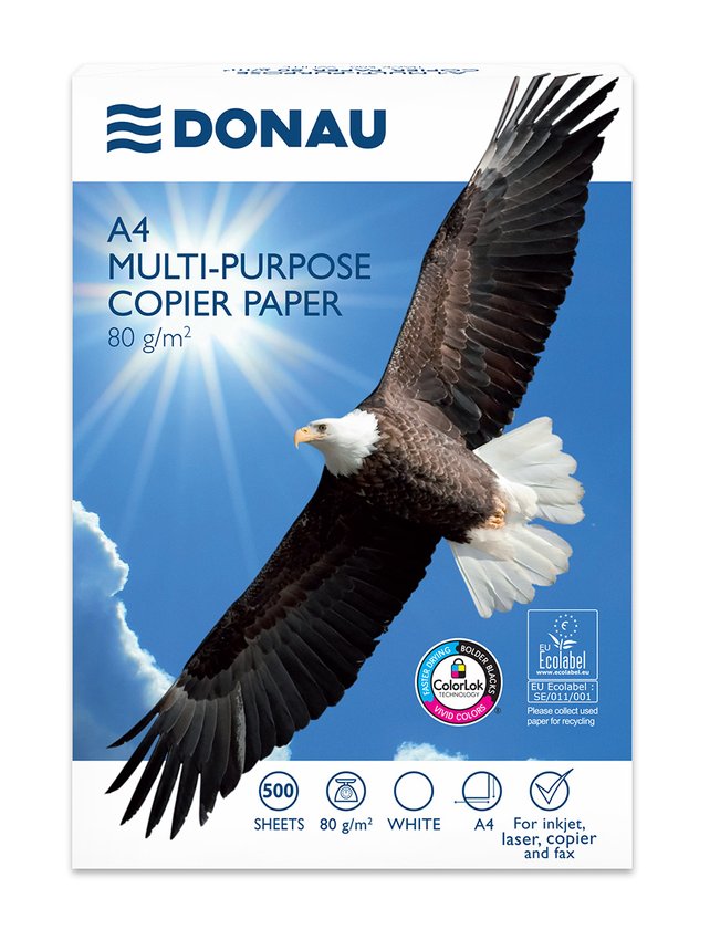 Papier ksero DONAU A4 klasa C 80gsm 500 ark.