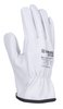 Rękawice robocze DONAU SAFETY DS-DRIVCOW driver skóra bydlęca rozm. 11/XXL białe