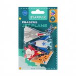 Gumka 3D Puzzle Jet Plane 4szt. /Starpak