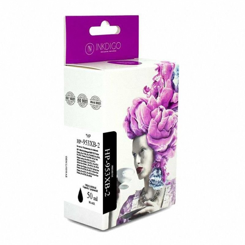Tusz do HP 953XL/OfficeJet Pro 7720/8218/8740/8720 Black /Inkdigo