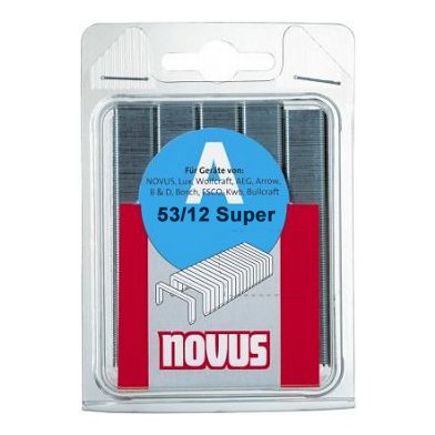 Zszywki Novus "A" 53/12 S 1000szt. 042-0358