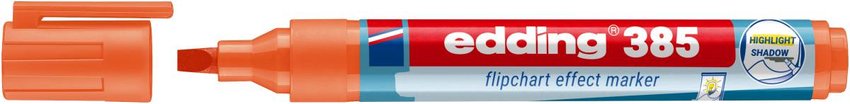 Marker do efektów na flipchartach e-385 EDDING pomarańczowy