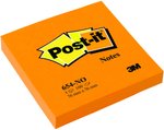 Bloczek Samoprzylepny 76x76 654-NO Pomarańczowy /Post-it