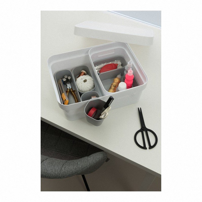 Curver Infinity XL organizer szufladowy jasny szary 234479