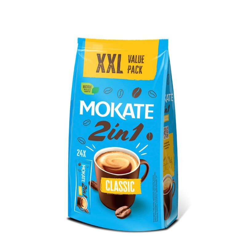 Kawa Mokate 2In1 Rozpuszczalna 24X8G